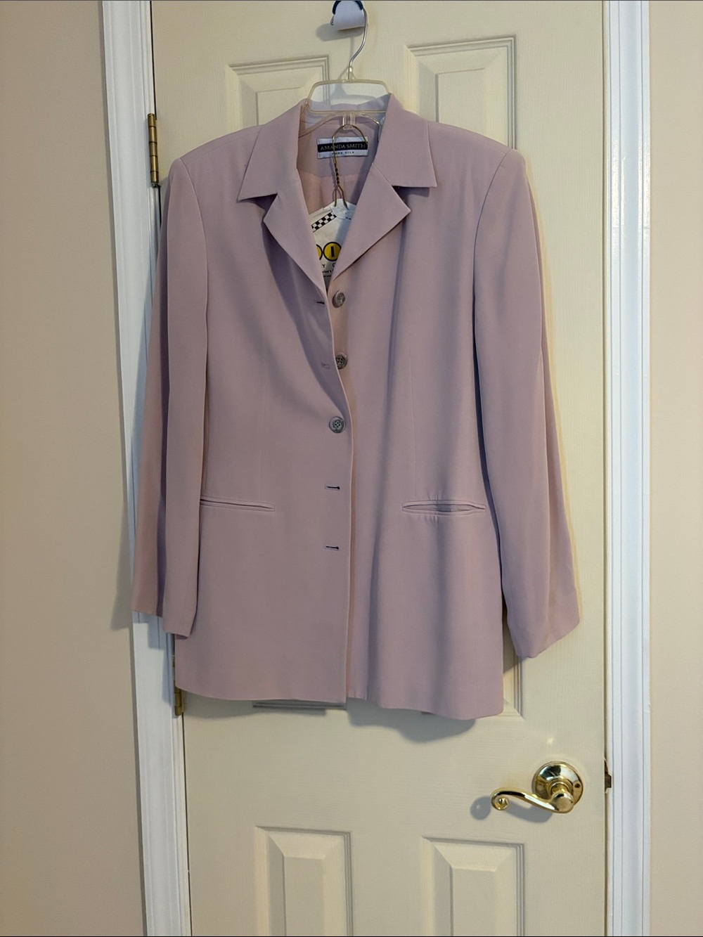 Amanda Smith Lavender-Pink Women's Blazer Jacket - Picture 2 of 2